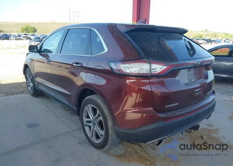 2016 Ford Edge Titanium from USA, damaged, VIN 2FMPK3K91GBB57725